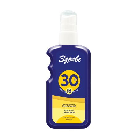 ЗДРАВЕ Слънцезащитна емулсия SPF 30, 200мл. 