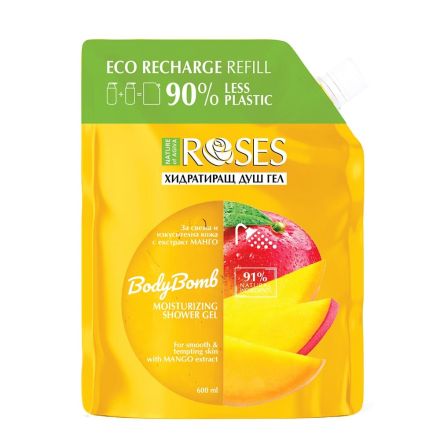 NATURE OF AGIVA Душ гел с екстракт от манго, 600мл.