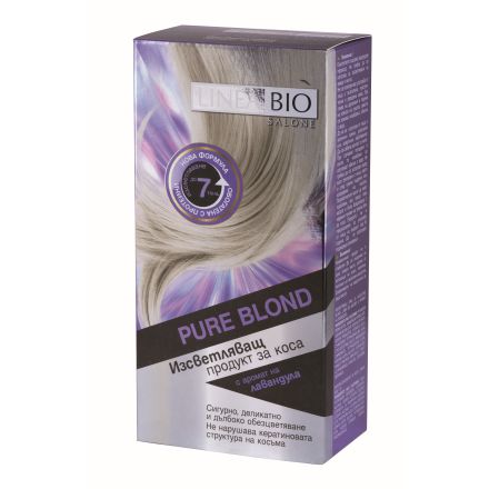 LINEA BIO Изсветляващ продукт за коса Pure blond
