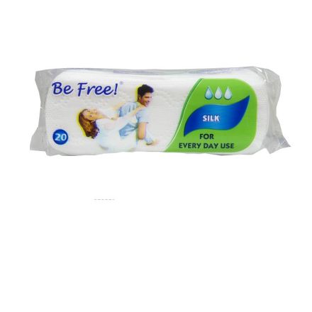 BE FREE SILK Ежедневни превръзки, 20 бр.