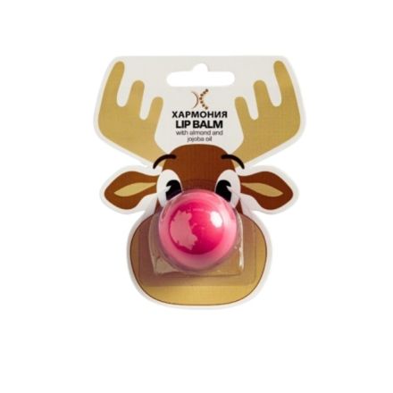 ХАРМОНИЯ Балсам за устни коледно еленче ягода