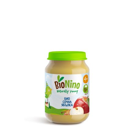 BIONINO 2133 Био пюре ябълка, 4+М 190ГР