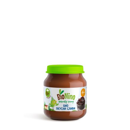 BIONINO 2195 Био пюре сливи, 4+М 120ГР