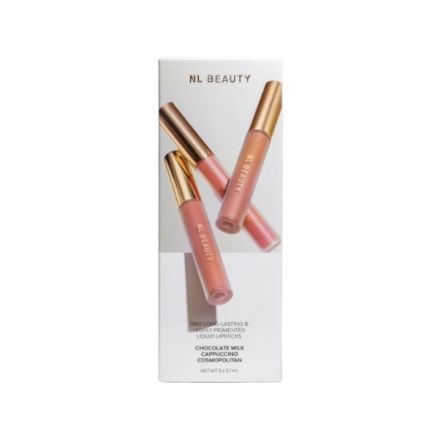 NL BEAUTY Комплект течно матово червило, 3 бр.