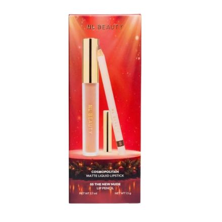 NL BEAUTY CHRISTMAS COSMOPOLITAN Комплект за устни червило и молив 05