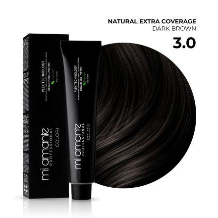 MI AMANTE COLORI DARK BROWN 3.0 Професионална боя за коса, 100мл.