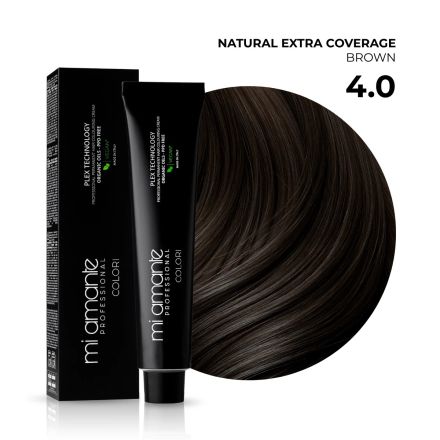 MI AMANTE COLORI BROWN 4.0 Професионална боя за коса, 100мл.