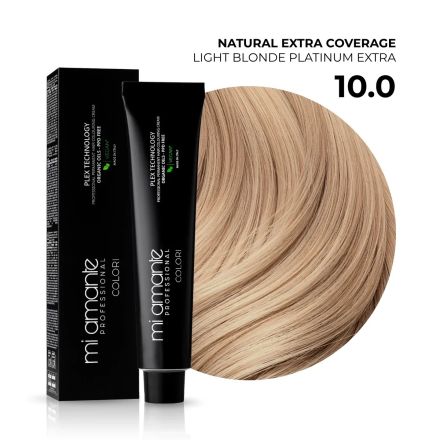 MI AMANTE COLORI BLONDE PLATIN LIGHT 10.0 Професионална боя за коса, 100мл.