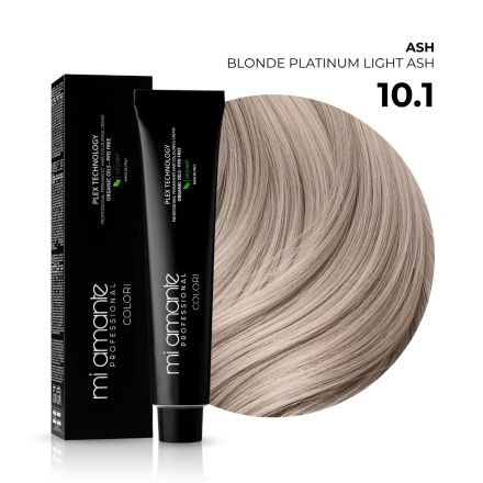 MI AMANTE COLORI BLOND PLATINUM LIGHT ASH 10.1 Професионална боя за коса, 100мл.