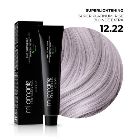 MI AMANTE COLORI SUPER PLATINUM BLOND EXTRA 12.22 Професионална боя за коса, 100мл.