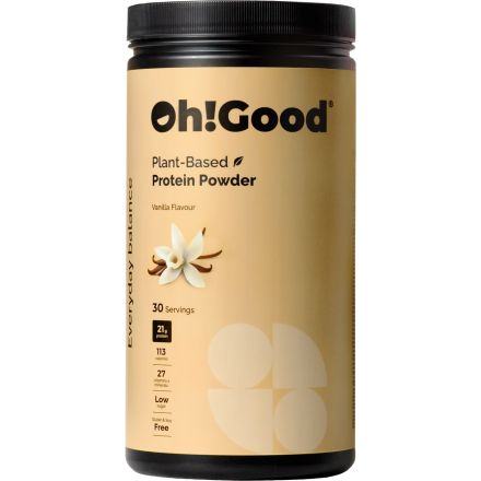 Oh!Good PROTEIN POWDER Растителен протеин с вкус ванилия, 0,900 кг.