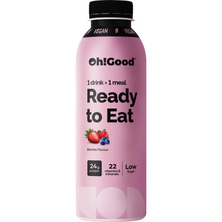 Oh!Good READY TO DRINK MEAL Протеинова напитка с вкус горски плодове, 500 мл