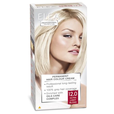 ELEA PROFESSIONAL Боя за коса 12/0 ултро светло русо