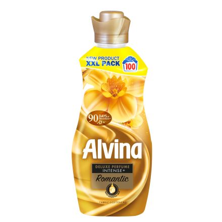 ALVINA DELUXE PERFUME INTENSE+ ROMANTIC XXL – Омекотител за тъкани 2L - 100 пранета