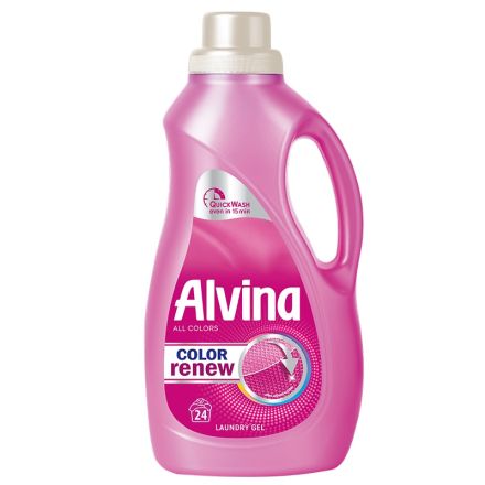 ALVINA COLOR Течен перилен препарат за за цветни тъкани, 24 пранета
