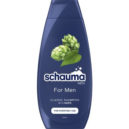 SCHAUMA  FOR MEN Мъжки шампоан, 400 мл.