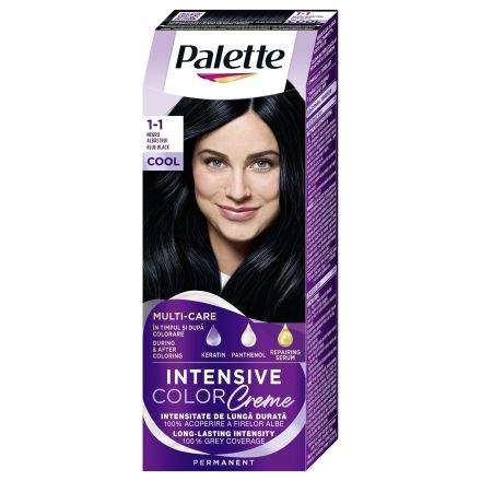 PALETTE INTENSIVE COLOR CREME Боя за коса 1-1- (C1)Blue black 