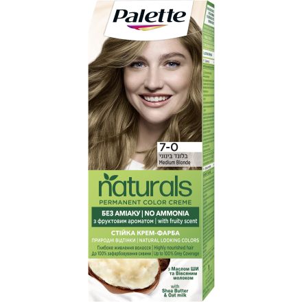 PALETTE NATURALS Боя за коса 7-0 Medium Blonde