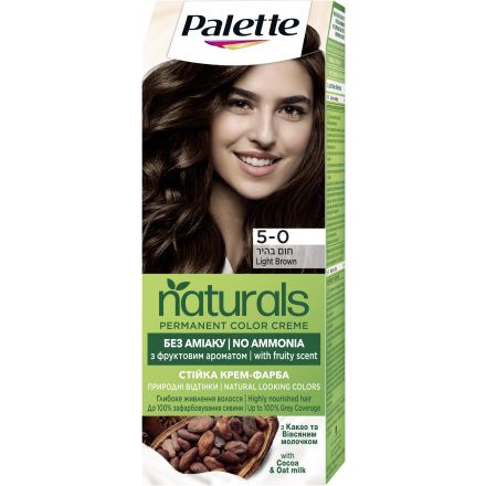 PALETTE NATURALS Боя за коса 5-0 Light Brown