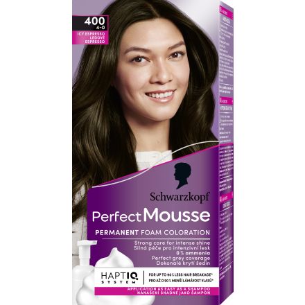SCHWARZKOPF PERFECT MOUSSE Мус боя за коса 400 Icy espresso