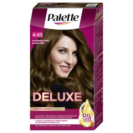 PALETTE DELUXE Боя за коса 4-65 (760) Dazzling Brown