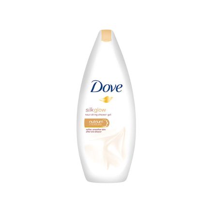 DOVE SILK GLOW Душ гел, 250 мл