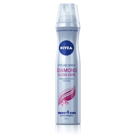 NIVEA DIAMOND GLOSS CARE Лак за коса за блясък, 250 мл.