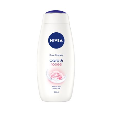 NIVEA CARE&ROSES Душ гел, 500 мл.
