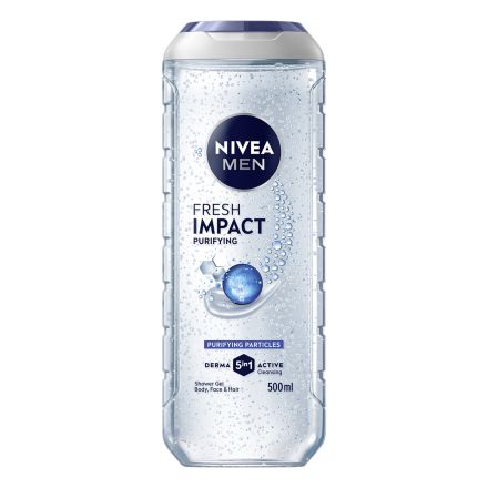 NIVEA MEN PURE IMPACTДуш гел, 500 мл