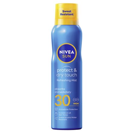 NIVEA SUN PROTECT&DRY TOUCH Охлаждащ спрей SPF 30, 200 мл