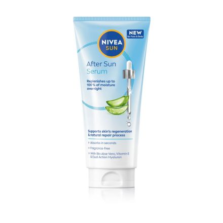 NIVEA SUN Лосион със серум за след слънце, за лице и тяло, 100мл.