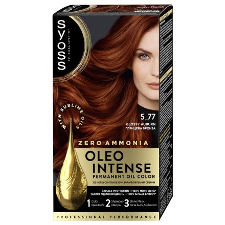 SYOSS OLEO INTENSE Боя за коса 5-77 Glossy Auburn 