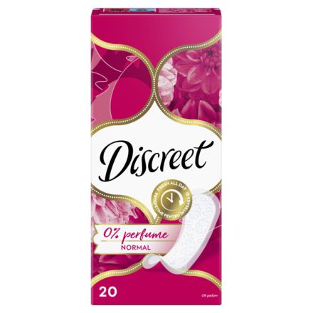 DISCREET NORMAL Ежедневни превръзки, 20 бр.