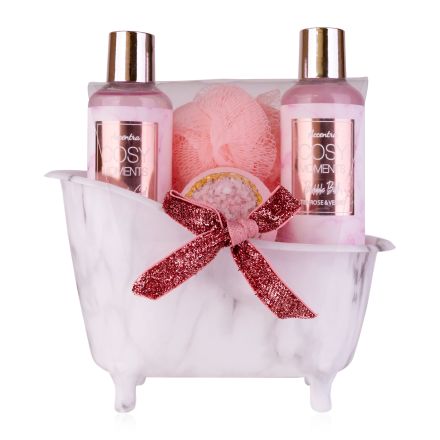 ACCENTRA COSY MOMENTS Подаръчен комплект с ваничка, 4 части