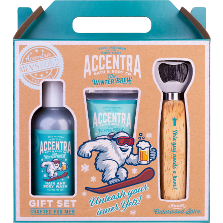 ACCENTRA MEN'S COLLECTION Подаръчен комплект в кутия, 3 части