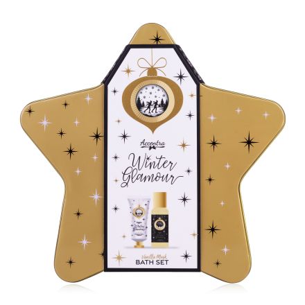 ACCENTRA WINTER GLAMOUR Подаръчен комплект в метална кутия, 2 части
