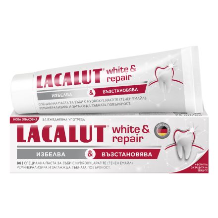 LACALUT WHITE&REPAIR Паста за зъби, 75 мл.