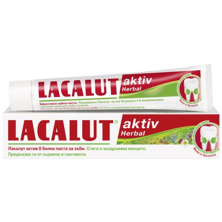 LACALUT ACTIVE HERBAL Паста за зъби, 75 мл.