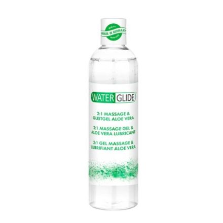 WATER GLIDE ALOE VERA Лубрикант и масажен гел 2в1, 300мл.