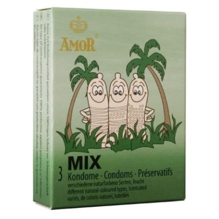 AMOR MIX Презервативи, 3бр.
