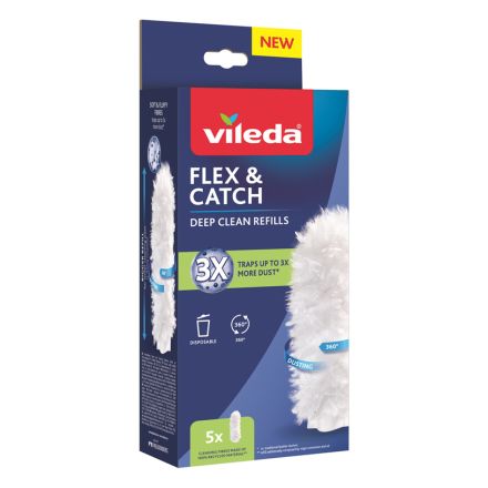 VILEDA  FLEX AND CATCH Пълнител, 5бр.
