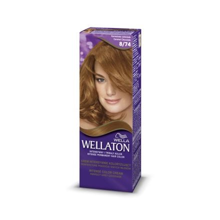 WELLATON Боя за коса 8/74 Caramel chocolate, 100 мл.