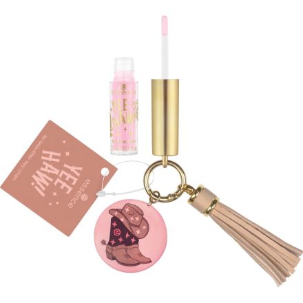 ESSENCE YEE HAW! LIP BEAUTIFIER KEY CHAIN Гланц за устни 01