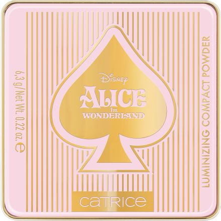 CATRICE DISNEY ALICE IN WONDERLAND LUMINIZING COMPACT POWDER Компактна пудра C01