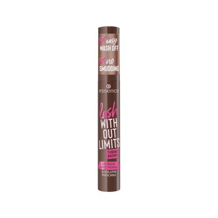 ESSENCE LASH WITHOUT LIMITS TUBING BROWN EXTREME LENGTHENING & VOLUME MASCARA WITHOUT LIMITS Спирала за очи 05