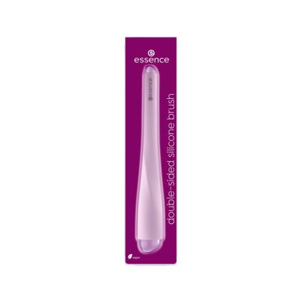 ESSENCE DOUBLE-SIDED SILICONE BRUSH Двустранна четка за грим силиконова 01