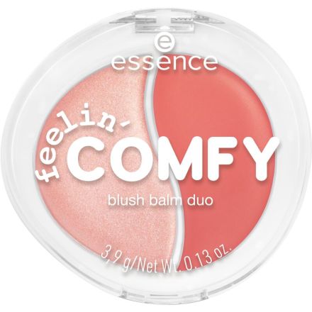 ESSENCE FEELIN' COMFY BLUSH BALM DUO Кремообразен руж 01