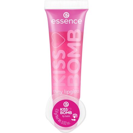 ESSENCE KISS BOMB SHINY LIPGLOSS & LIP BALM Балсам за устни 01
