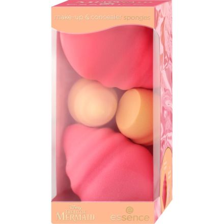 ESSENCE DISNEY THE LITTLE MERMAID MAKE-UP AND CONCEALER SPONGES Апликатор за грим 01