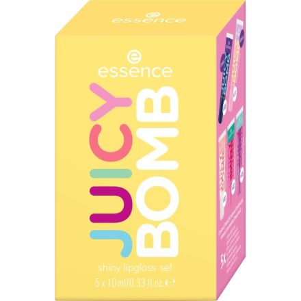 ESSENCE JUICY BOMB SHINY LIPGLOSS SET Комплект гланц за устни 03